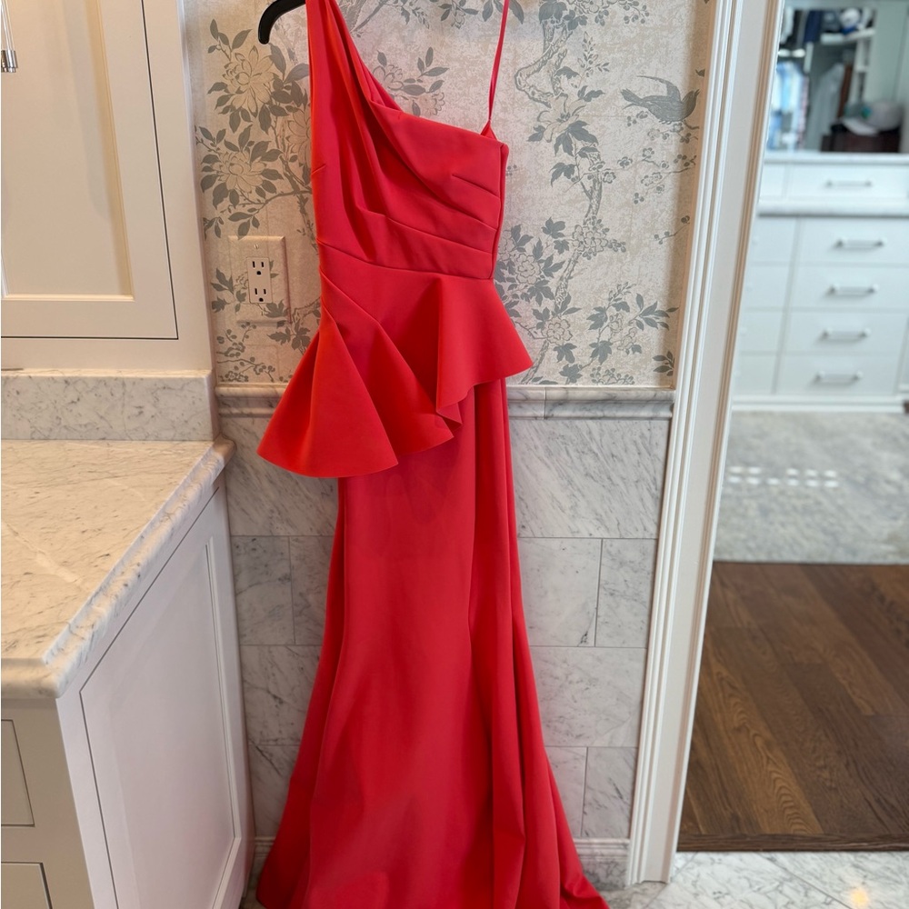 Chiara Boni La Petite Robe Couture One-Shoulder Gown - Size 0